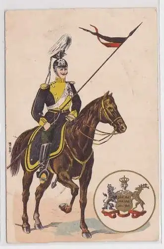 27957 Feldpost Ak Ulanen-Regiment „König Wilhelm I.“ (2. Württembergisches) Nr.2