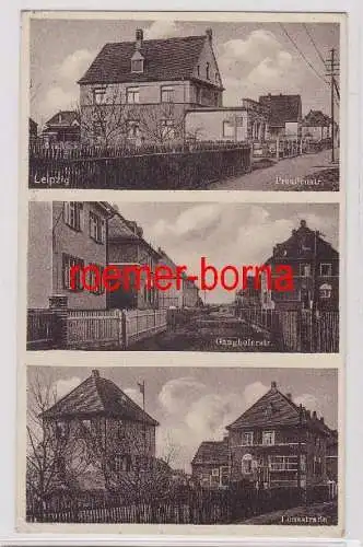 87313 Mehrbild Ak Leipzig Strassenansichten 1932