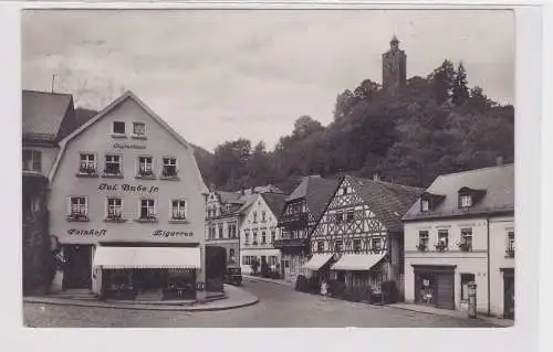 88416 Ak Kurort Berneck im Fichtelgebirge Logierhaus Julius Bube Junior 1929