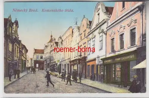 75658 Ak Havlíčkův Brod, bis 1945 Německý Brod (deutsch Deutschbrod) um 1910