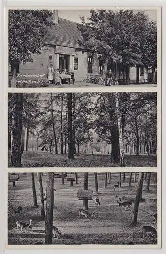 89677 AK Friedrichshof bei Golßen N.L. - Gasthaus Lindenbaum 1938