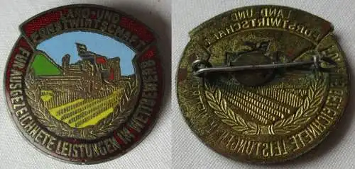 DDR Medaille für ausgez. Leistungen im Wettbewerb Land-& Forstwirtschaft /124956