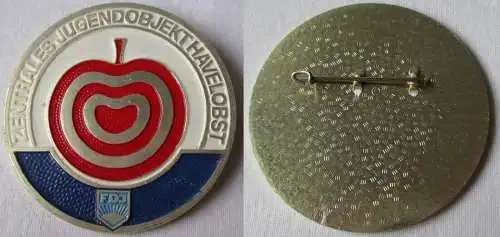 DDR FDJ Abzeichen Zentrales Jugendobjekt Havelobst (146615)