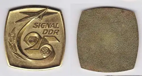 DDR Plakette GST FDJ Signal DDR Stufe Gold (128732)