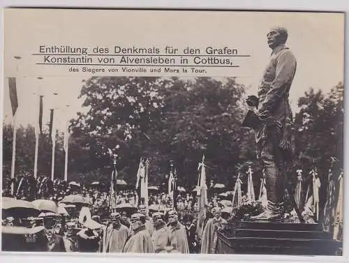 04774 Maximum Ak Denkmalsenthüllung in Cottbus 16.August 1913