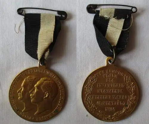 Medaille Jahrhundertfeier des Infanterie Regiments Freiherr v.Spar N.16 (168304)