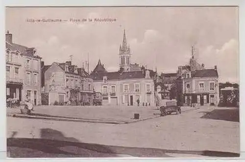 50910 Ak Sillé le Guillaume Place de la République um 1915