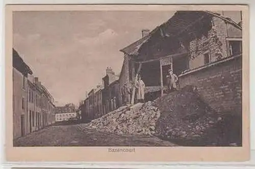 54566 Ak Bazancourt Frankreich France Strassenansicht um 1915