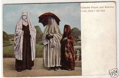 30342 Ak Türkische Frauen und Mädchen um 1907