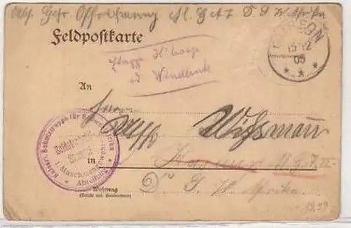 45415 GS Karte Deutsch Süd West Afrika Gibeon 1905