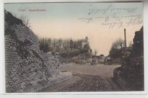 68944 Feldpost Ak Trier Amphitheater 1916