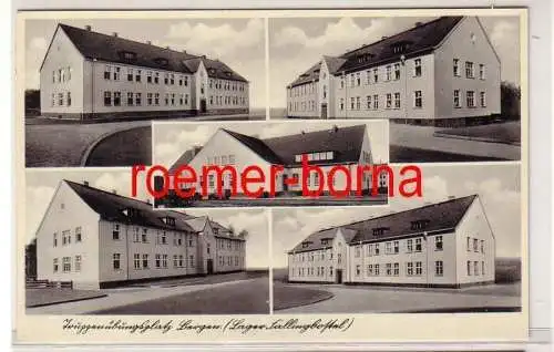 74119 Mehrbild Ak Truppenübungsplatz Bergen Lager Fallingbostel um 1940