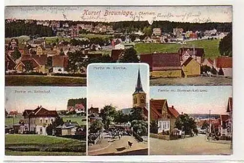 36616 Mehrbild Ak Kurort Braunlage im Oberharz um 1910