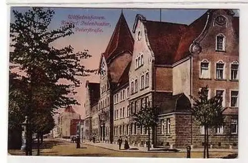 40893 Ak Wilhelmshaven kaiserliche Intendatur 1918