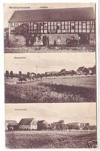 06215 Mehrbild Ak Niederpickenhain Gasthof 1928