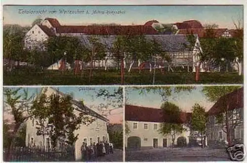 05138 Ak Weitzschen b. Miltitz Roitzschen Gasthof 1915