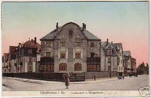 03392 Ak Oberfrohna in Sa. Limbacher- & Bergstraße 1920