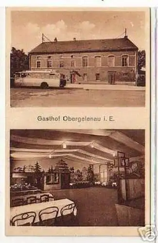 03725 Ak Gasthof Obergelenau im Erzgebirge 1937