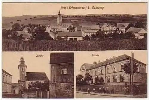 39984 Mehrbild Ak Groß Erkmannsdorf bei Radeberg 1920