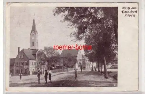 78834 Ak Gruß aus Paunsdorf Leipzig 1930