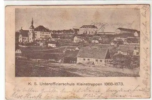 59008 Ak königlich sächsische Unteroffizierschule Kleinstruppen 1868-1873