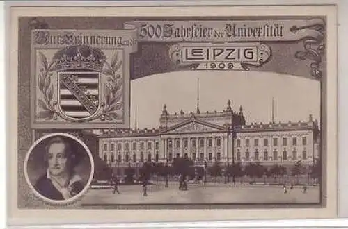 26/34 Ak Leipzig 500 Jahrfeier der Universität 1909