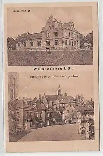 64623 Mehrbild Ak Kreissängertag Weissenberg in Sachsen 6. Juli 1924