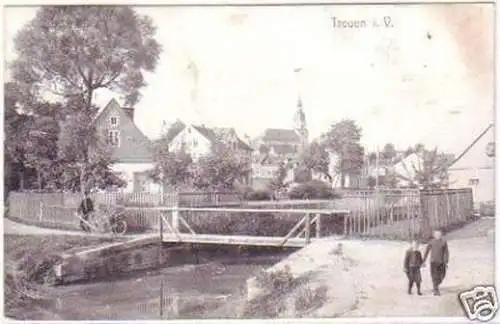 28177 Ak Treuen im Vogtland Ortsansicht 1914