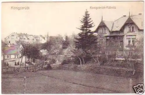 28361 Ak Königsbrück Königsbrück-Käbnitz 1913