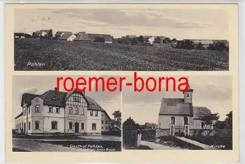 80494 Mehrbild Ak Pohlen Gasthof, Kirche 1939