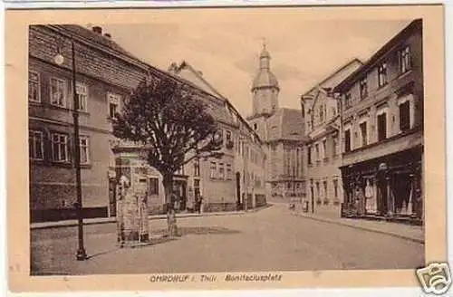 31625 Ak Ohrdruf in Thüringen Bonifaciusplatz 1942