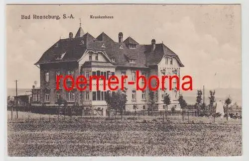 82657 Ak Bad Ronneburg S.-A. Krankenhaus 1918