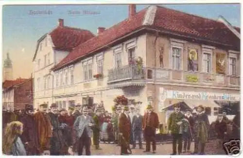 14126 Ak Buttstädt Neue Straße Geschäft um 1910