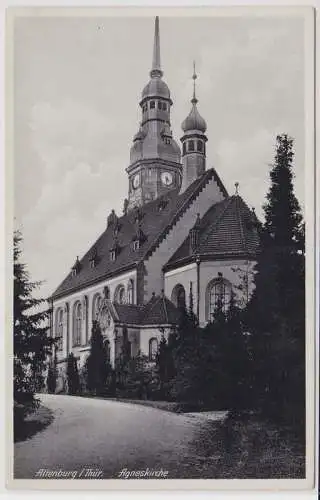 99039 Ak Altenburg Thüringen Agneskirche 1937