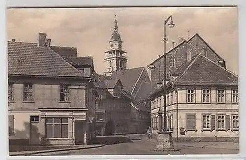 62258 Ak Bad Langensalza Blick von der Wilhelm Pieck Promenade 1959