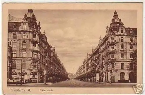 17932 Ak Frankfurt am Main Kaiserstrasse um 1930