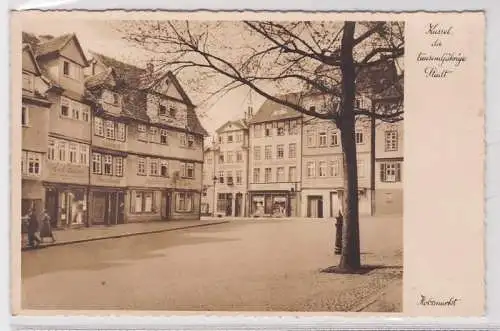 88644 Ak Kassel die 1000jährige Stadt Holzmarkt um 1940