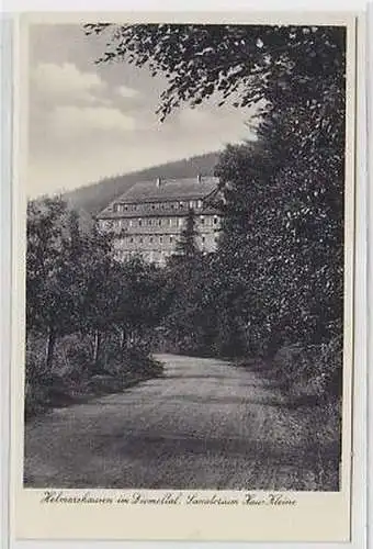 45817 Ak Helmarshausen Sanatorium Haus Kleine um 1940