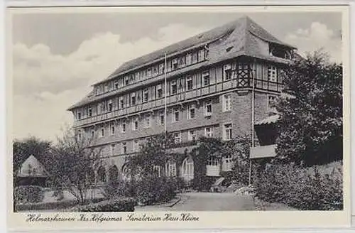 45814 Ak Helmarshausen Sanatorium Haus Kleine um 1940