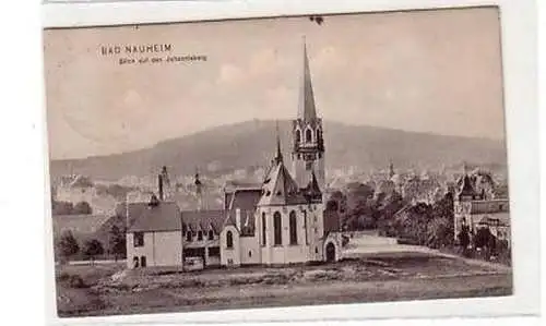 38627 Ak Bad Nauheim Blick auf den Johannisberg 1914