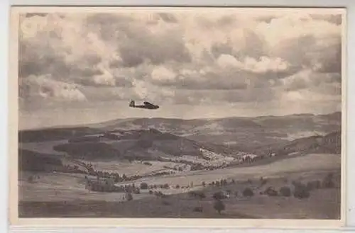 44874 Ak Segelflug auf der Wasserkuppe (Rhön) um 1930