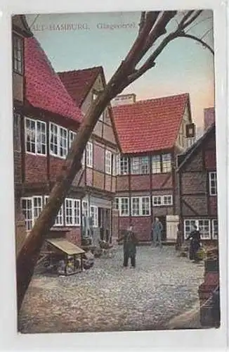 16865 Ak Alt Hamburg Gängeviertel um 1910