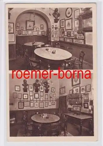 81945 Mehrbild Ak Berlin Behrensstr. 23-24 Bierhaus Siechen Künstler-Zimmer 1935