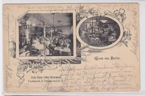 91299 AK Gruss aus Berlin - Gasthof Ernst Elsner früher Bettermann 1927