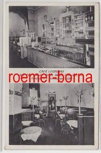 74506 Mehrbild Ak Café Leonidas Berlin Prinzenstr. Innenansichten 1940