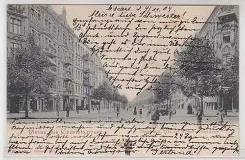 57981 Ak Berlin-Charlottenburg Kantstrasse, Ecke der Wilmersdorferstrasse 1904