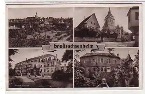 37816 Mehrbild-Ak Großsachsenheim Frauenschule usw 1940