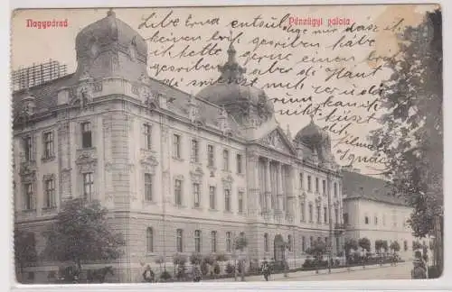 900961 Ak Nagyvárad Oradea - Pénzügyl palota 1916