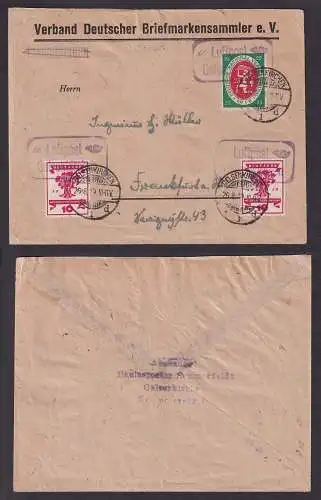 15630 Flugpost Brief Luftpost Gelsenkirchen 26.8.1919