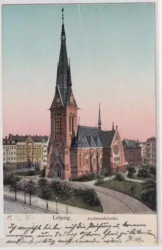 903120 Ak Leipzig Andreaskirche 1916